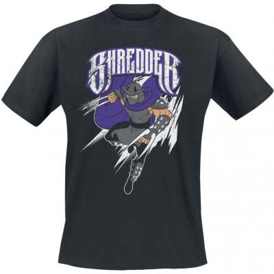 Teenage Mutant Ninja Turtles T-shirt - The Shredder - XL XXL - för Herr - svart