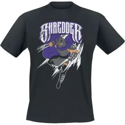 Teenage Mutant Ninja Turtles T-shirt - The Shredder - XL XXL - för Herr - svart