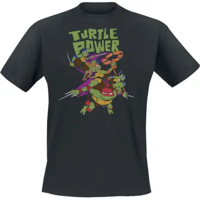 Teenage Mutant Ninja Turtles T-shirt - Turtle Power - M - för Herr - svart
