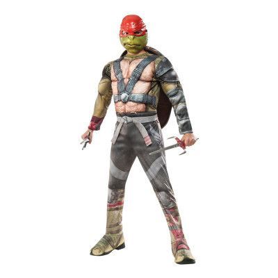 TMNT Raphael med Dolkar Deluxe Barn Maskeraddräkt - Small