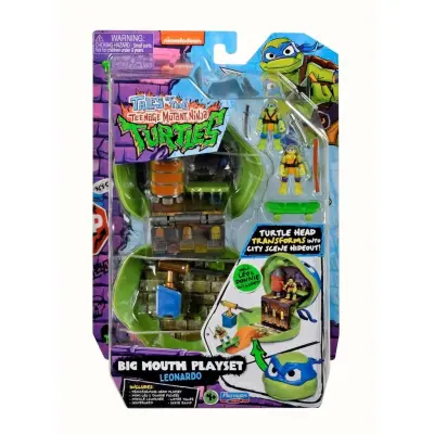 Teenage Mutant Ninja Turtles Big Mouth Huvud Lekset Leonardo - Turtles -  Leksaksaffären