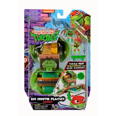 Teenage Mutant Ninja Turtles Big Mouth Huvud Lekset Raphael - Turtles -  Leksaksaffären