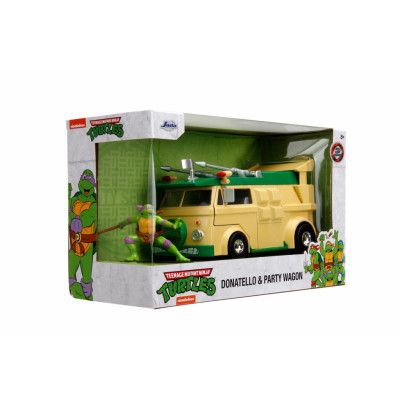 Teenage Mutant Ninja Turtles Donatello&Party Wagon 1:24 - Turtles -  Leksaksaffären