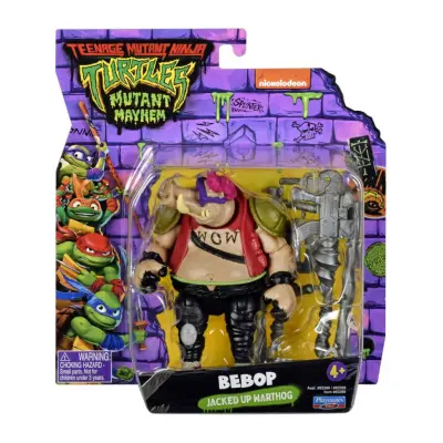 Teenage Mutant Ninja Turtles Mutant Mayhem Figur Bebop - Turtles -  Leksaksaffären