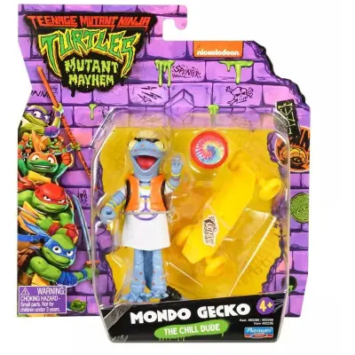 Teenage Mutant Ninja Turtles Mutant Mayhem Figur Mondo Gecko - Turtles -  Leksaksaffären