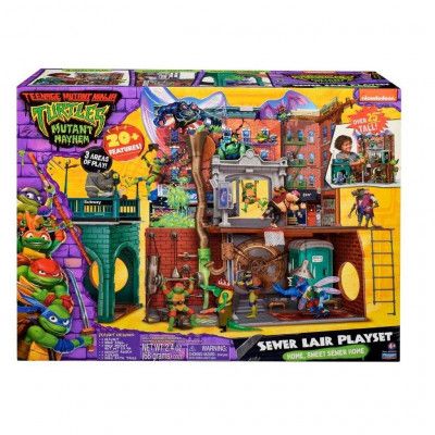 Teenage Mutant Ninja Turtles Mutant Mayhem Sewer Lair Lekset - Turtles -  Leksaksaffären
