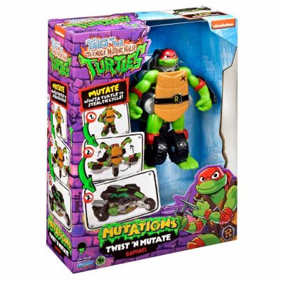 Teenage Mutant Ninja Turtles Mutations Twist n Mutate Raphael - Turtles -  Leksaksaffären