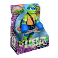 Turtles Roll n Punch Figur 30cm Leonardo