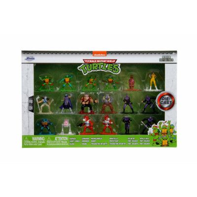 Teenage Mutant Ninja Turtles Samlarfigurer Nano Metall 18-pack - Turtles -  Leksaksaffären