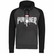 Marvel's The Punisher Distressed Logo Baseball Hoodie, Hoodie