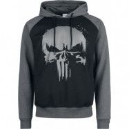 The Punisher - Marvel Luvtröja - Skull - S XXL - för Herr - svart/grå