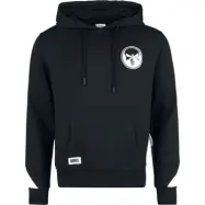 The Punisher - Marvel Luvtröja - Skull - S L - för Herr - svart/vit