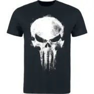 The Punisher - Marvel T-shirt - Punisher Skull - Heavyweight - M XXL - för Herr - svart