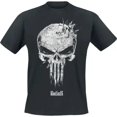 The Punisher - Marvel T-shirt - Skull Blast - S XXL - för Herr - svart
