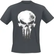 The Punisher - Marvel T-shirt - Skull - S XXL - för Herr - grå