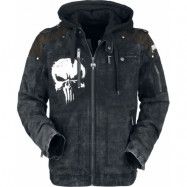 The Punisher - Marvel Vinterjacka - Skull - S XXL - för Herr - svart