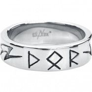 etNox hard and heavy Ring - Thor's Character - för  silverfärgad