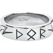 etNox hard and heavy Ring - Thor's Character - för  silverfärgad