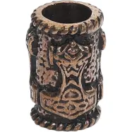 etNox Skäggpärlor - Thors Hammer - för Herr - bronsfärgad