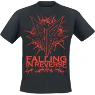 Falling In Reverse T-shirt - Thorns - S 4XL - för Herr - svart