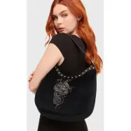 Killstar - Gothic Handväska - Serpent & Thorn - för Dam - svart