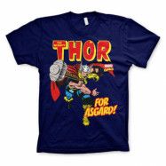 The Mighty Thor - For Asgard! T-Shirt Blå