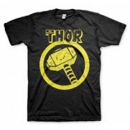 Thor Distressed Hammer T-Shirt, T-Shirt