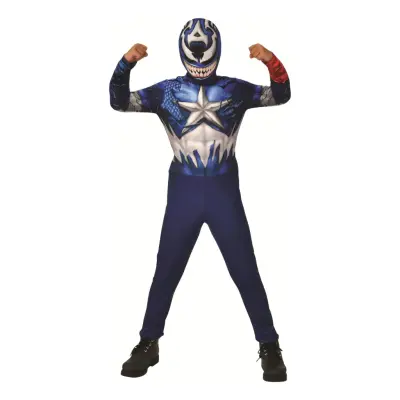 Captain America™ Venom Barn Maskeraddräkt - One size
