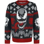 Venom (Marvel) Christmas jumper - Face - S XXL - för Herr - flerfärgad