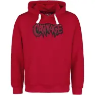 Venom (Marvel) - Marvel Luvtröja - Carnage - X Face - M L - för Herr - röd