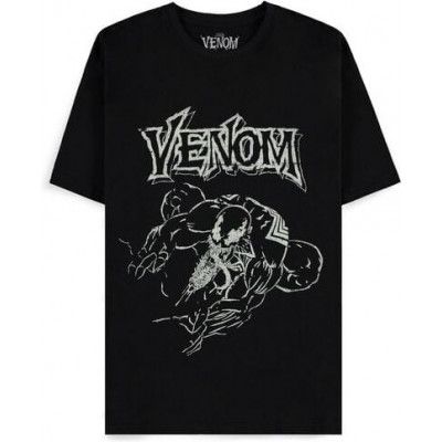 Venom (Marvel) - Marvel T-shirt - Stencil - M XXL - för Herr - svart