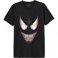 Venom (Marvel) - Marvel T-shirt - Venom Smile - S XL - för Herr - svart