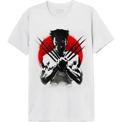 Marvel - Marvel T-shirt - Wolverine - Japan - S XXL - för Herr - vit