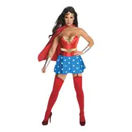 Wonder Woman Deluxe Maskeraddräkt - Small
