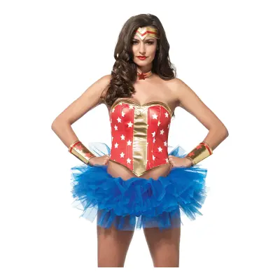Wonder Woman Deluxe Tillbehörskit - Medium