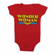 Wonder Woman Logo Baby Body