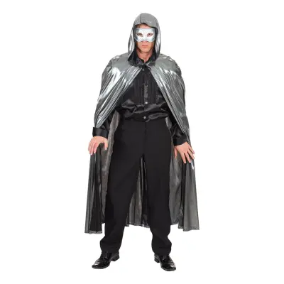 Mantel Venice med Luva - Silver