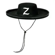 Zorro Hatt för Barn - One size